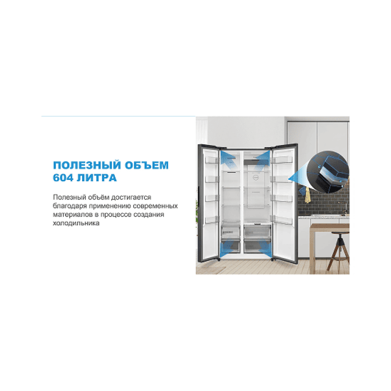 Холодильник Midea MDRS791MIE33