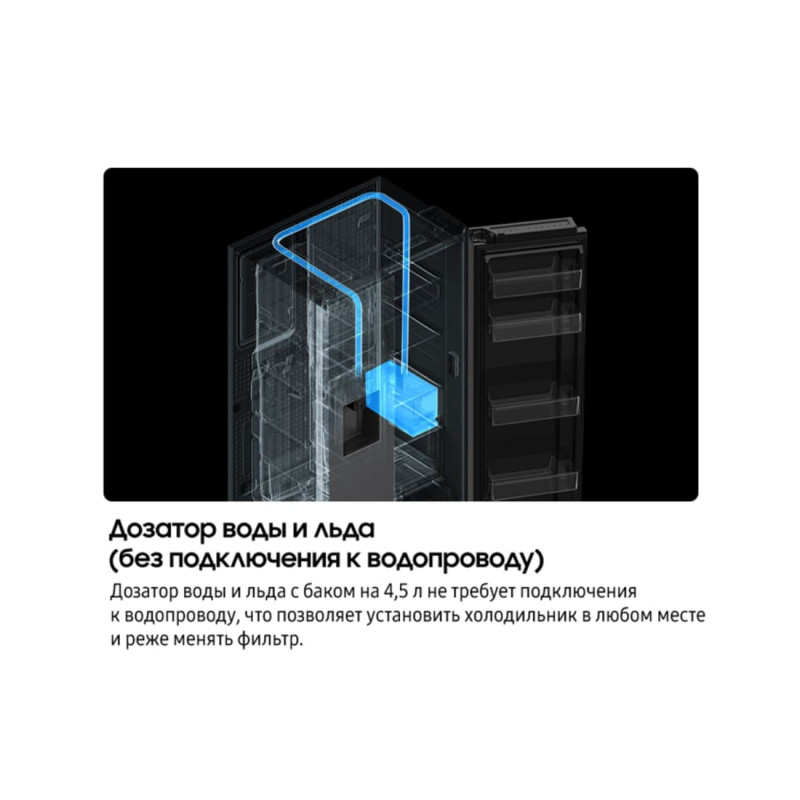 Холодильник Samsung RS80F65J1F/WT