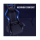 Игровое кресло AEROCOOL AERO 1 ALPHA BLACK 2D Armrest 65mm wheels PVC Leather