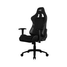 Игровое кресло AEROCOOL AERO 1 ALPHA BLACK 2D Armrest 65mm wheels PVC Leather