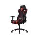 Игровое кресло AEROCOOL AC120 AIR BLACK&RED 2D Armrest 65mm wheels PVC Leather