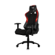 Игровое кресло AEROCOOL AERO 1 ALPHA BLACK&RED 2D Armrest 65mm wheels PVC Leather
