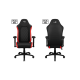 Игровое кресло AEROCOOL Crown PLUS BLACK&RED 4D Armrest 65mm wheels PVC Leather