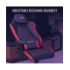 Игровое кресло AEROCOOL Crown PLUS BLACK&RED 4D Armrest 65mm wheels PVC Leather