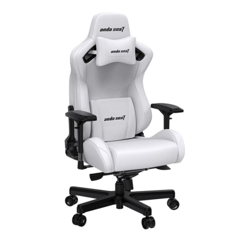 Игровое кресло Gaming Chair AD12XL-07-W-PV-W01 AndaSeat Kaiser 2 XL WHITE 4D Armrest 65mm wheels PVC Leather