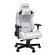 Игровое кресло Gaming Chair AD12XL-07-W-PV-W01 AndaSeat Kaiser 2 XL WHITE 4D Armrest 65mm wheels PVC Leather