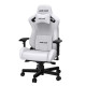 Игровое кресло Gaming Chair AD12XL-07-W-PV-W01 AndaSeat Kaiser 2 XL WHITE 4D Armrest 65mm wheels PVC Leather