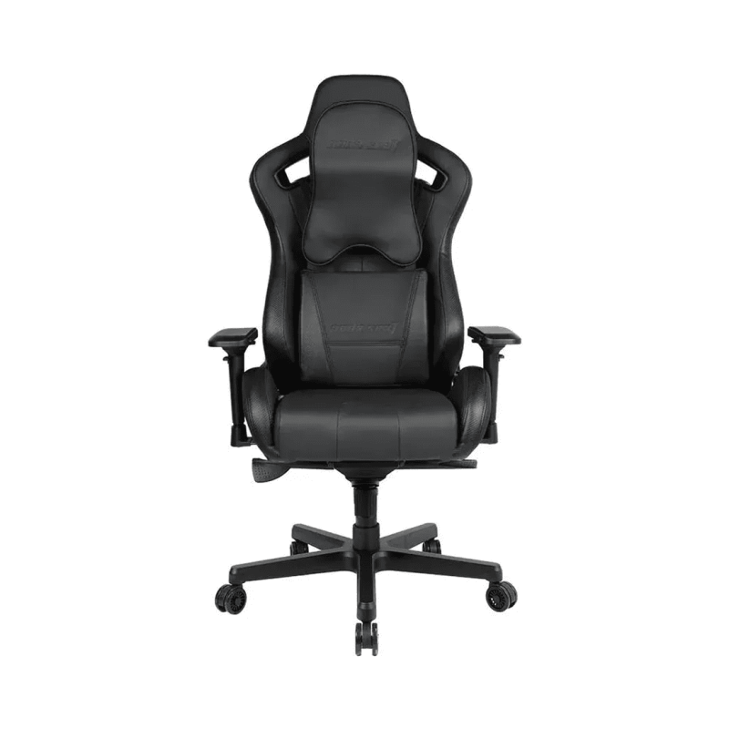 Игровое кресло Gaming Chair AD12XL-DARK-B-PVC-B02 AndaSeat DARK KNIGHT XL BLACK 4D Armrest 65mm wheels PVC Leather