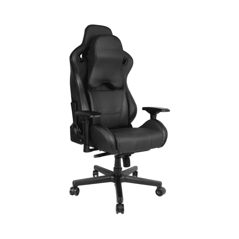 Игровое кресло Gaming Chair AD12XL-DARK-B-PVC-B02 AndaSeat DARK KNIGHT XL BLACK 4D Armrest 65mm wheels PVC Leather