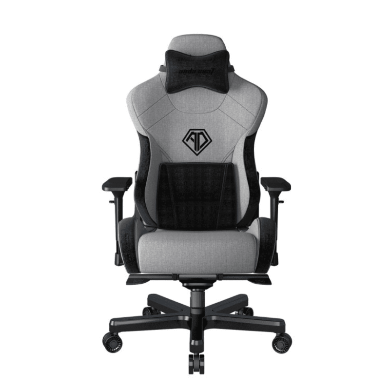 Игровое кресло Gaming Chair AD12XLLA-01-GB AndaSeat T-Pro II Premium GRAY&BLACK 4D Armrest 65mm wheels Fabric