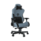 Игровое кресло Gaming Chair AD12XLLA-01-SB AndaSeat T-Pro II Premium BLUE&BLACK 4D Armrest 65mm wheels Fabric