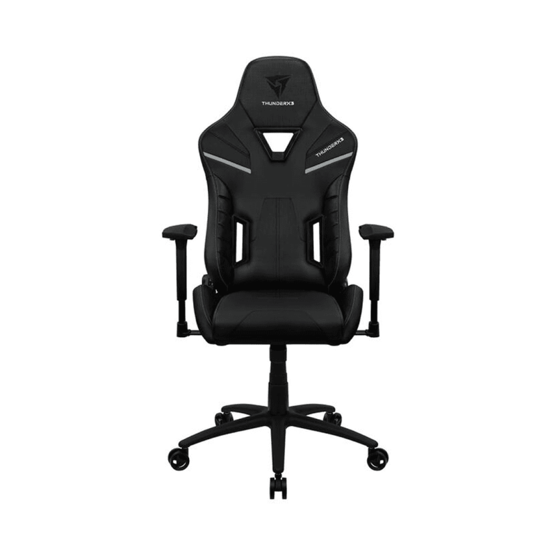 Игровое кресло ThunderX3 TC5 BLACK 3D Armrest 65mm wheels PVC Leather