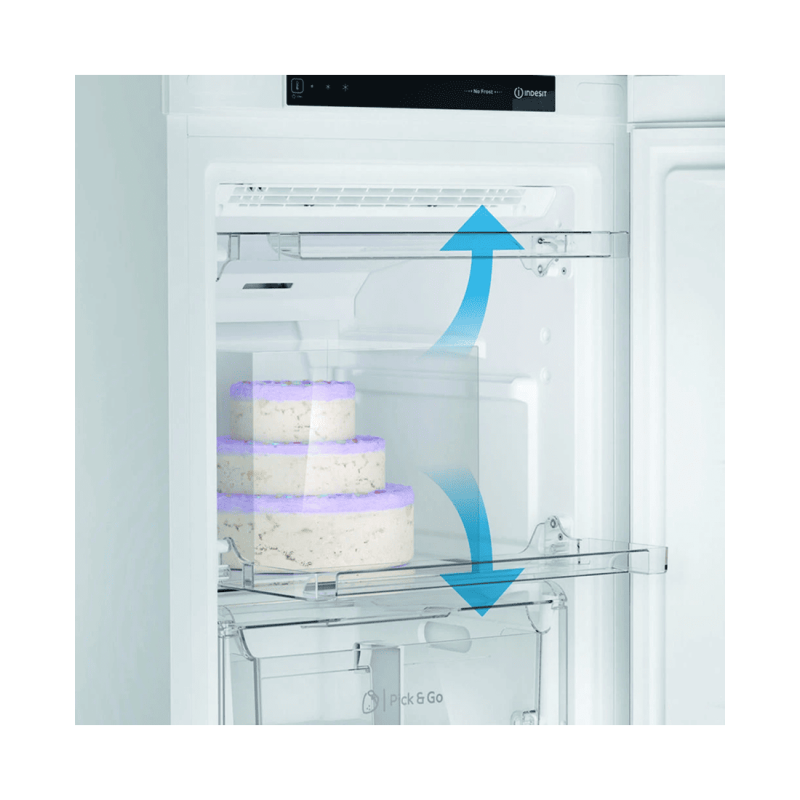 Вертикальный морозильник Indesit DFZ 5175 W