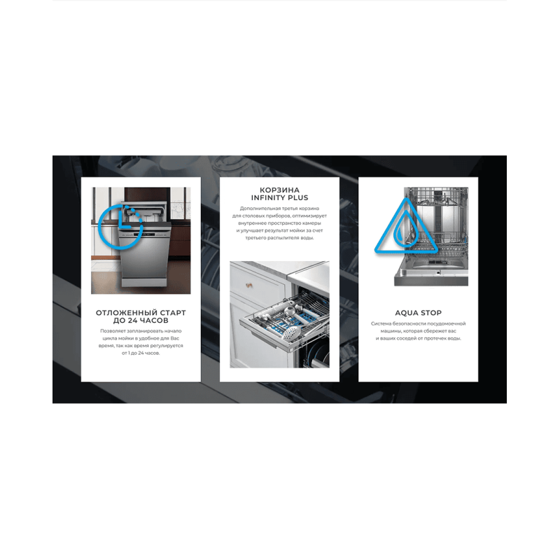 Посудомоечная машина Midea DWF8-7634RS