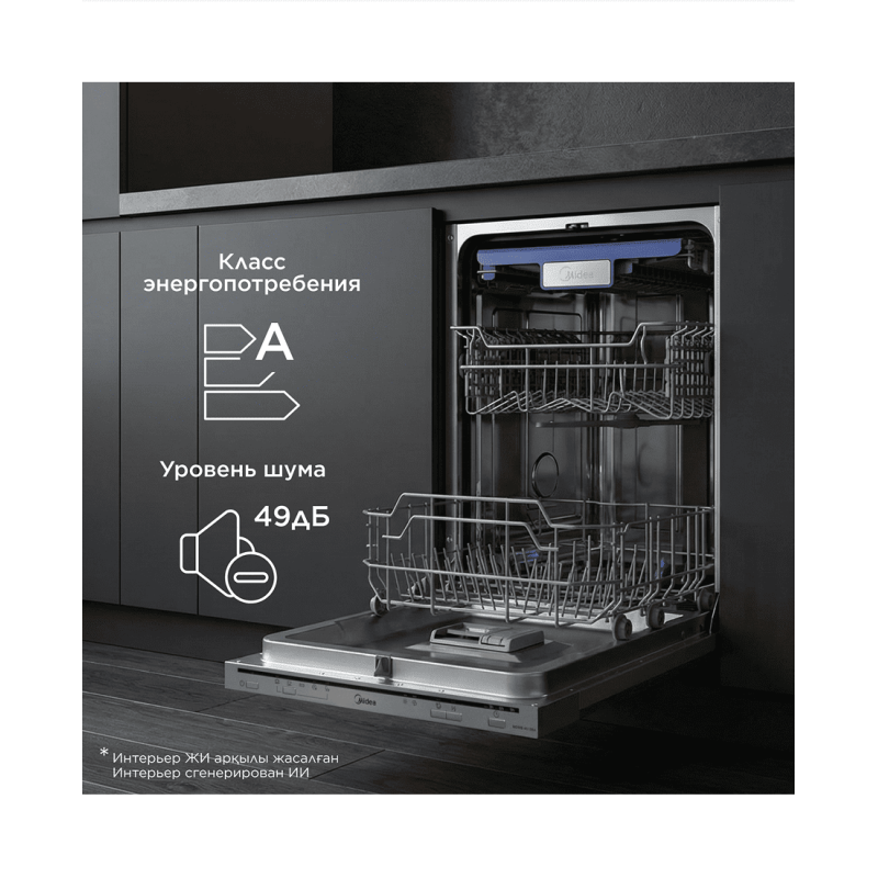 Встраиваемая посудомоечная машина Midea MDWB-4515BA