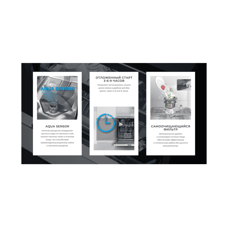 Встраиваемая посудомоечная машина Midea MDWB-6015BA