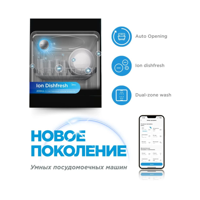 Посудомоечная машина Midea MDWF-4529TQB