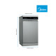 Посудомоечная машина Midea MFD45S160Si-C