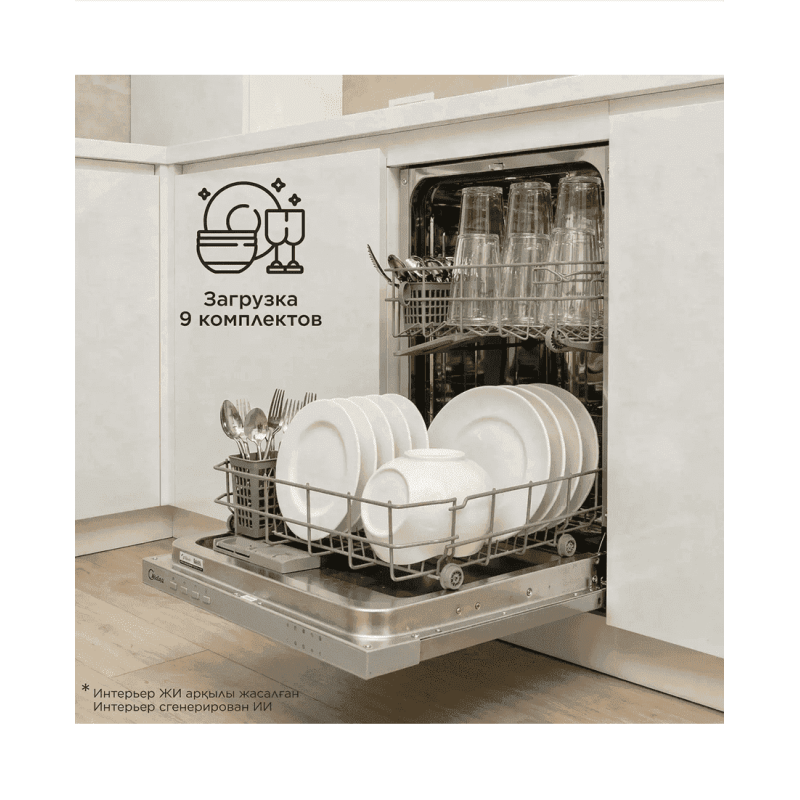 Встраиваемая посудомоечная машина Midea MID45S050-C