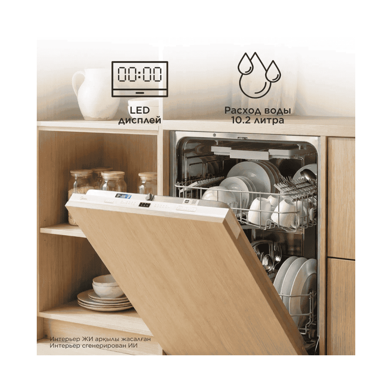 Встраиваемая посудомоечная машина Midea MID60S070i