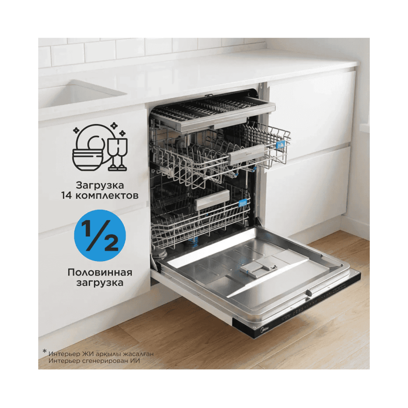 Встраиваемая посудомоечная машина Midea MID60S160i-C