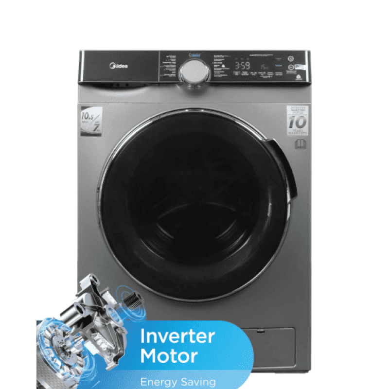 Стиральная машина с сушкой Midea MFK03D105B/S-C