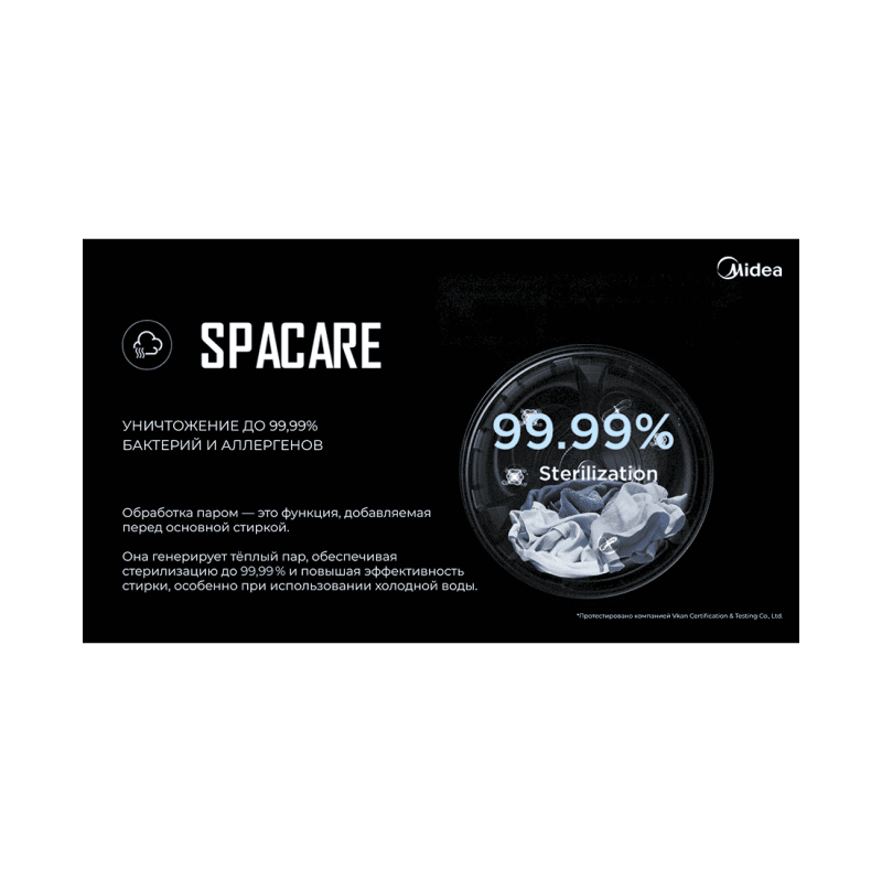 Стиральная машина Midea MFK03W70B/S-C