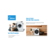 Стиральная машина Midea MFN03W80B/W-KZ
