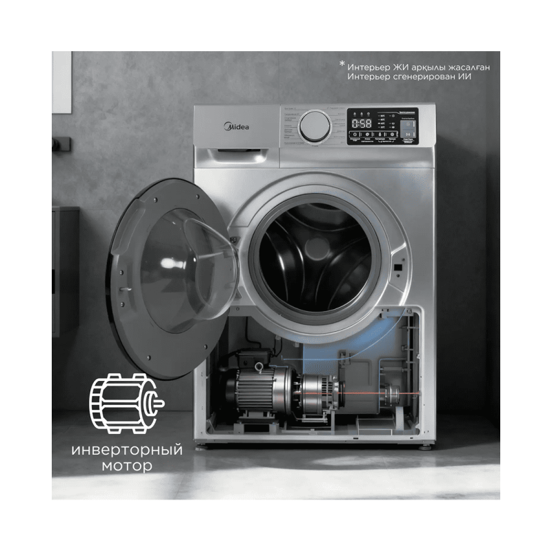 Стиральная машина Midea MFN11W60B/S