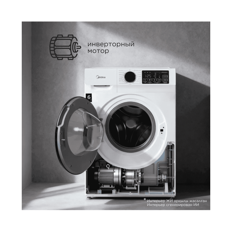 Стиральная машина Midea MFN11W60B/W