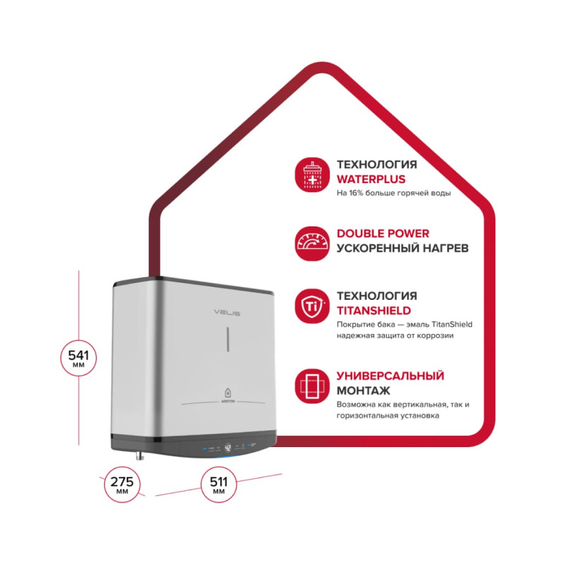 Водонагреватель Ariston ABSE VLS PRO PW 30