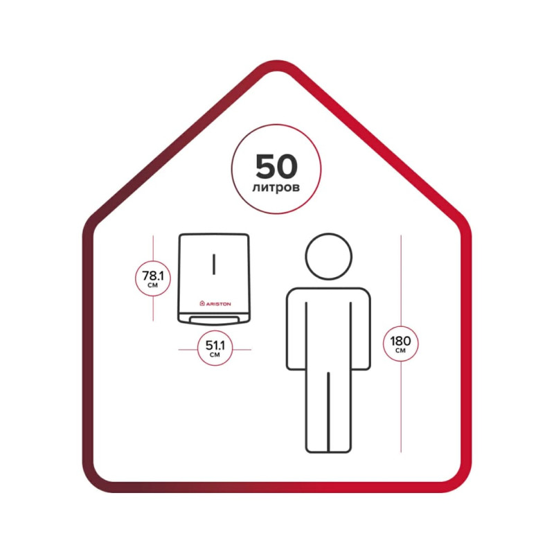 Водонагреватель Ariston ABSE VLS PRO PW 50